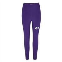 Reebok Womens Lux Vector Leggings Activewear Training Sports Bottoms Gym Legging - XS Regular