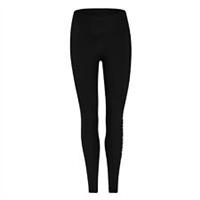 Reebok Womens Logoo Poly Peformance Sports Tights - 4-6 Regular