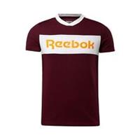 Reebok Mens Essentials Linear Logo Graphic T-Shirt Short Sleeve Sports Training - S Regular
