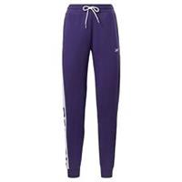 Reebok Womens Logo French Terry Joggers Sweatpants Jogging Bottoms Closed Hem - 8 / 10 Regular