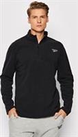 Reebok Polar Half Zip Fleece Pullover Mens Black Size UK Small (RefR9) - S Regular