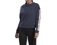 Reebok Blue Linear Logo Crewneck Sweatshirt Childrens Size UK8-10/Small (RefR1) - S Regular