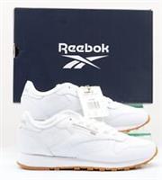 REEBOK CLASSIC LEATHER WOMENS TRAINERS UK 5.5 EU 38.5 WHITE RRP £70