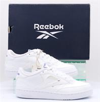 REEBOK CLUB C 85 X U UNISEX CUSTOMISABLE TRAINERS UK 4 EU 36 WHITE RRP £75 GR