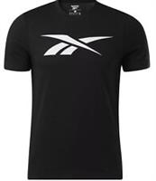 Reebok Vector T Shirt Mens Black Size UK XL (RefX6) - XL Regular