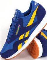 Reebok Classic Nylon Trainers Blue Yellow-90s, Terrace, Sneakers, Retro Footwear