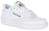 Reebok Club 85 Lace Up Court Mens Trainers White Grey UK 3 - 8