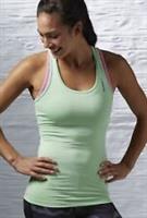 Reebok Workout Active Tank Top Womens Green Size UK XS (RefX20)