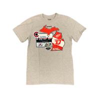 NHL Stadium Series T-Shirt (Size S) Men's Reebok Face Off Graphic T-Shirt - New - S Regular