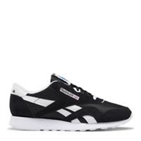 Reebok Womens Classic Nylon Shoes - Black/White / UK4 EU37