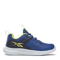 Reebok Blue/Green Rush Runner 4.0 Trainers Juniors Size UK4 (RefA21)