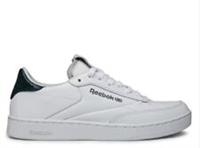 Reebok Green/White Club C Trainers Womens Size UK6 (REFA49)