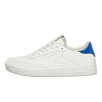 Reebok Cream/Blue Club C Clean Trainers Mens Size UK5 (RefB24)