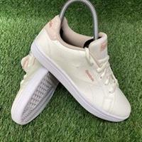 BNWOB Ladies Reebok Royal Complete Clean 2.0 White Pink Trainers Size UK 3 (F16)
