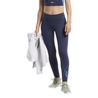 Reebok Womens TS Lux 2.0 Graphic Leggings - Blue / 2XS - 2XS Regular