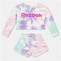 Reebok Kids Tie Dye Set Baby Top And Short - 5-6 Years Regular