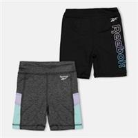 Reebok Kids 2 Pack Shorts Baby Jersey - 4-5 Years Regular