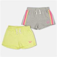 Reebok Kids 2 Pack Shorts Baby Jersey - 5-6 Years Regular