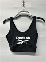 Womens Reebok Classics Vector Low Impact Black Sports Bra Size Medium Brand New