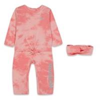 Reebok Kids Long Sleeve Romper Babies Bodysuit - 0-3 Months Regular