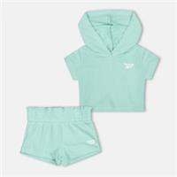 Reebok Kids Hood Shrt Set Top And Short - 9-12 Months Regular