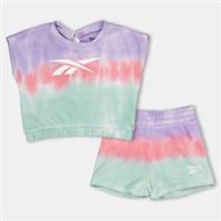 Reebok Kids Tie Dye Set Top And Short - 9-12 Months Regular