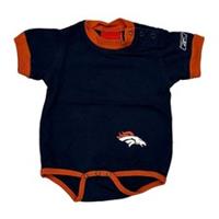 12 Months Denver Broncos Reebok Nfl Bodysuit - 3XS Navy Cotton - Xxx-Small Regular