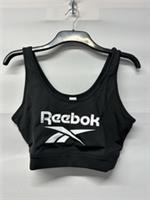 Womens Reebok Classics Vector Low Impact Black Sports Bra Size XL Brand New