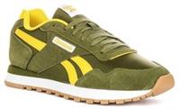Reebok Glide Vibrant Instinct Pop Suede Nylon Mens Trainer In Green UK 7 - 12