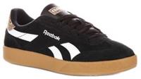 Reebok Smash Edge Low Vintage Lace Up Suede Mens Trainer In Black White UK 6 - 8