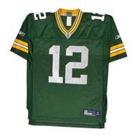 Green Bay Packers Reebok Nfl Jersey - Large Green Polyester - Large Regular