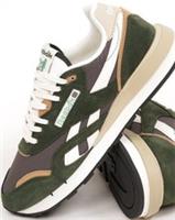 Reebok Classic Nylon 89 Trainers Grit Green/Trek Grey/Chalk - Sneakers, Retro