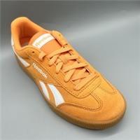 Reebok Smash Edge Peach White Gum Mens Uk 7.5 Terraces Casuals Trainers Shoes