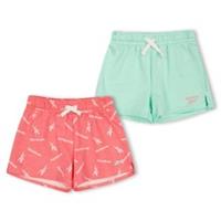 Reebok Kids Lg Dtz 2p Jersey Shorts - 7-8 Regular