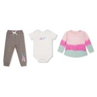 Reebok Kids 3pc Set Top And Trouser - 9-12 Months Regular
