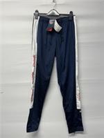 Mens Reebok Linear Logo Navy Joggers Size Small Brand New