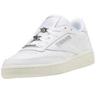 Reebok Classic Club C85 UK 3.5 Women's Leather Tennis Trainers Shoes Sneakers