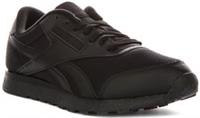 Reebok Royal Prime Run Retro Lace Up Mens Trainers In Black UK 8 - 12