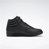 Reebok Freestyle Hi Triple Black 80s Aerobic Trainers Womens Uk 4.5