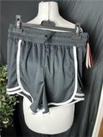Reebok WOR Knit Shorts Womens XS Black White Running Gym Sports BNWT GV3258 - XS Regular