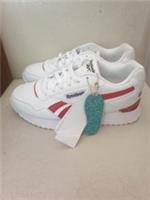 Reebok Royal Glide Ripple Mens Trainers White / Red Size UK 6 US 7 EU 39