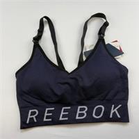 Reebok Navy Seamless Padded Sports Bra Women's S UK 8-10 NWT - 263.13A - S Regular