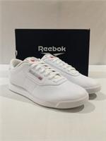 Reebok Princess Trainers Womens Size 9.5 White Lace Up Casual/Sports Trainers