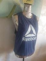 New Reebok Vest Tank Top - Blue Ladies Womens Gym Training Fitness Large - L Regular