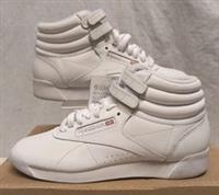 REEBOK FREESTYLE HI HIGH TOP TRAINERS SIZE 4 EU 37 RRP £80.00