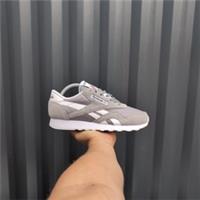 UK 7 - Reebok Classic Grey Nylon Mens Trainers Gym Active 9275
