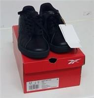 BNWT REEBOK ladies black court retro trainers UK 4 - CG L40