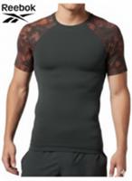 Men's Reebok Fitted Top T shirt - Z91317 - 2XL - 2XL Regular