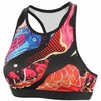 Womens Reebok Graffiti Bra Top (S93805) - S - S Regular