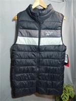 Reebok Padded Gilet Medium Black Quilted Bodywarmer Sleeveless Jacket NWT - M Regular